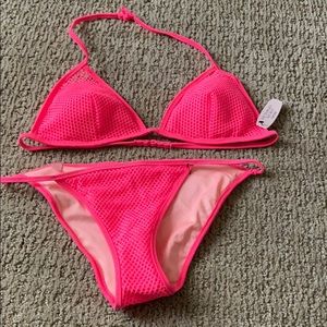 Victoria’s Secret triangle bathing suit/new